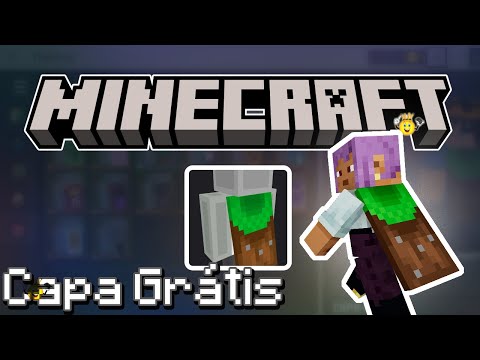 ⭐️Pegar Capa Grátis para Todos Minecraft❕ Capa Comum❔🎁