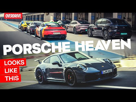 Driving the 911 GTS hybrid, Cayman GT4 RS and Taycan Turbo GT on an F1 track | Feature