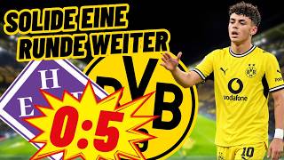 INACIO überragt - RUNDE WEITER 🙌🔥HEBC Hamburg vs Dortmund (0:5) | Das Fazit