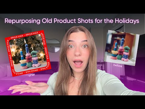 Transform Old Product Photos into Stunning Holiday Content | Picsart Tutorial