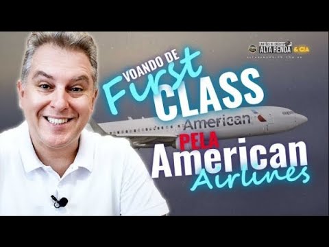 VOANDO DE 1ª CLASSE "FIRST CLASS" DA AMERICAN AIRLINES! CONHEÇA COMIGO ESTE BELO AVIÃO - RETRÔ -