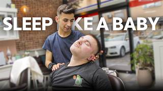 ASMR | Full Barber Treatment For Sleep Relief | Asmr Face Clean Shave, Asmr Head Massage