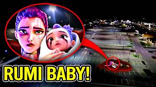 DRONE CATCHES RUMI'S MAGICAL BABY SAGA IN REAL LIFE!! (KPOP DEMON HUNTERS)