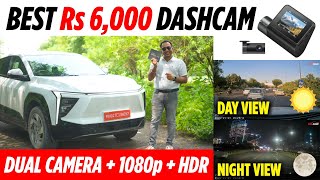 Best Dual Dashcam in Rs 6,000 with Dual Camera + Full HD + HDR 🔥 70mai A200 Dual Dashcam Review 🤯