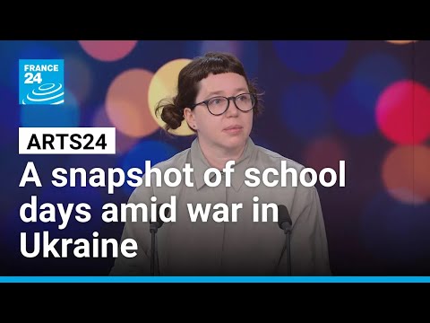 YouTube video thumbnail: 'Timestamp': A Snapshot of School Days Amid War in Ukraine