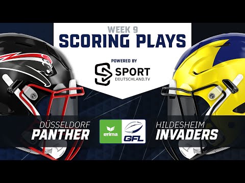 Düsseldorf Panther vs. Hildesheim Invaders | Highlights - ERIMA GFL, Week 9 | SDTV Football