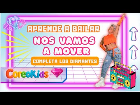 Diverplay baila Coreokids - ☀️A BAILAR ESTE VERANO 🪩APRENDE LA COREOGRAFIA DE “NOS VAMOS A MOVER” 👯