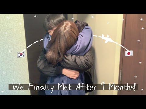 이 시국에 국제커플이 재회하는 법✈️ㅣ9개월만의 만남ㅣFrom Korea To JAPAN