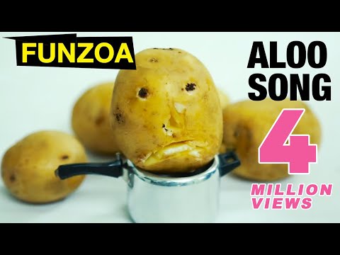 Aloo Song | Potato Song | Funzoa Mimi Teddy | Funny Vegetable Song | Tasty Potatoes Served on Beats