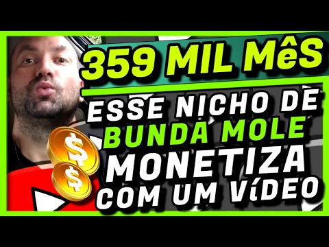 😱 NICHO SECRETO DE CANAL DARK QUE MONETIZA COM UM VÍDEO E EU PROVEI│R$ 30 MIL POR MÊS COM UM VÍDEO🚀🚀