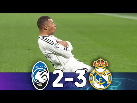 REAL MADRID vs ATALANTA 3-2 - Goles y Resumen del partido - UEFA CHAMPIONS LEAGUE 2024