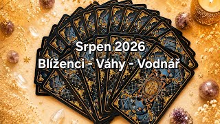 Co čeká v srpnu 2026 vzdušná znamení❤🙏🍀... Blíženci ♊ Váhy ♎ Vodnář ♒