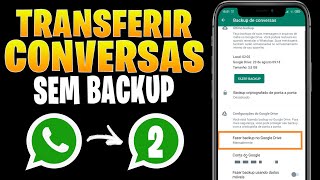 COMO Transferir Conversas do WhatsApp para Outro Celular SEM Backup (Usando Função Oficial!)