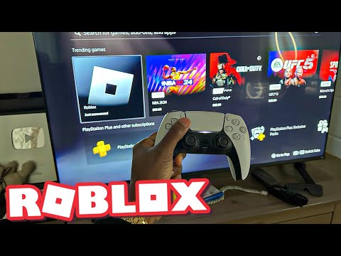 Playing Roblox On PS5