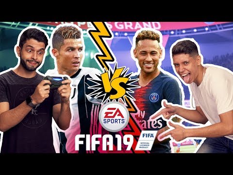 FIFA 2019 - NEYMAR x CR7 (A PRIMEIRA PARTIDA!!!)