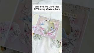 DIY Pop-Up Card Tutorial  🌸Easy Card Idea | Among the Wildflowers by Prima Marketing #cardmaking