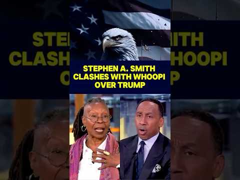 Stephen A. Smith CLASHES with Whoopi Over Trump! 🔥 #ytshorts #trumpnews