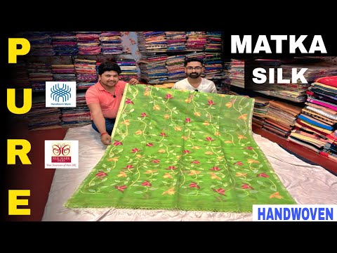 100% Pure Matka Silk | Resham Silk | Bengal Tussar | Silk Linen | Pure Cotton Saree Manufacturer