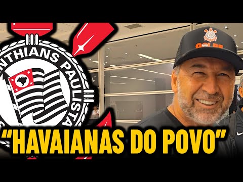 "HAVAIANA É DO POVO"!  AUGUSTO MELO DE CHINELO FALA SOBRE GOLPE E  DITADORES NO CORINTHIANS