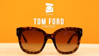 Tom Ford FT0613 BEATRIX-02 52T Sunglasses Tortoiseshell | VisionDirect  Australia