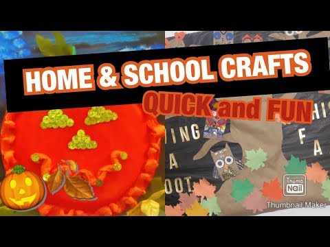 Halloween Crafts for kids| Bulletin Board| CLASSROOM...