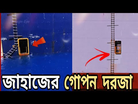 একমাত্র জাহাজের এই ছোট্ট গোপন দরজার কারণে জাহাজটি তার গন্তব্যে পৌঁছাতে পারে 😱😱