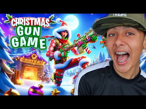 The MOST EPIC CHRISTMAS game you will play on FORTNITE Family Challenge