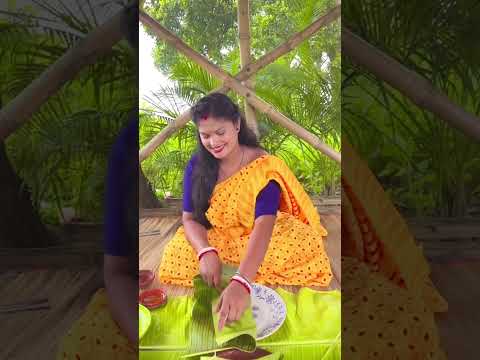 Bengali Begun paturi Recipe #cooking #kanika_rannaghor_with_village_food #food
