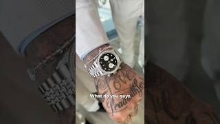 David Beckham’s one off Tudor Chrono made specially for his 50th birthday.