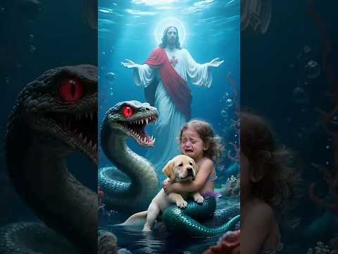 OMG—the little mermaid got EATEN?! What do we do?! THANK YOU JESUS!
