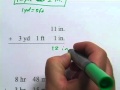 Adding and Converting Units