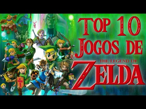 TOP 10 Jogos de Zelda