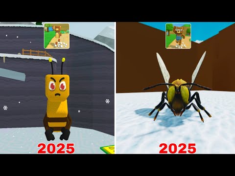 Super Bear Adventure New Roblox Honey Bee Snow Valley Similar Version 2025 Gameplay Episode 603