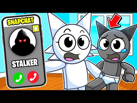 ¡STALKER SIGUIÓ A BABY GRAY en Snapchat de Roblox!