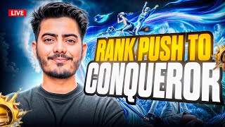 🔥Conqueror Push😱Intense Rank Push w CYANIDE #shortslive #shortsfeed #bgmilive