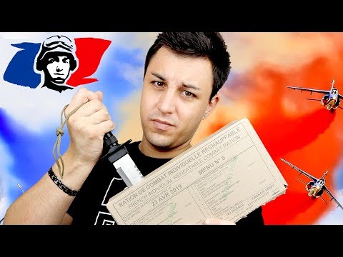 DEGUSTATION : RATION MILITAIRE FRANÇAISE !