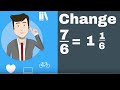 Converting Between Fractions and Mixed Numbers