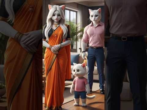 किस्मत ने माँ बनने का हक़ छीना! 😭 #cat #animalart #cuteanimal #catart #cute #cutecat