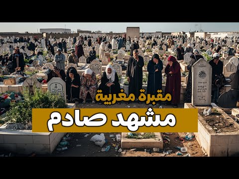 مشاهد صادمة من مقبرة مغربية تبين أننا لا نحترم أموات المسلمين