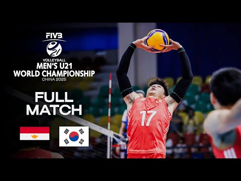 Egypt vs. Korea - Playoffs 9-16 | Men