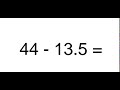 Quiz sobre Subtração