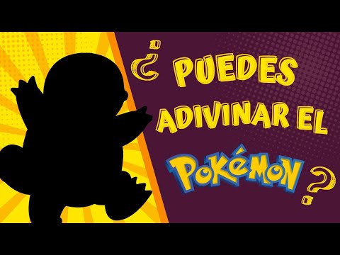 ¿Quién es este Pokemon? Nivel fácil