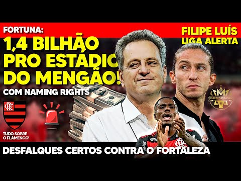 FORTUNA: FLAMENGO TEM PLANO BILIONÁRIO PRA CONSTRUÇÃO DO ESTÁDIO! ALERTA NO NINHO! DESFALQUES