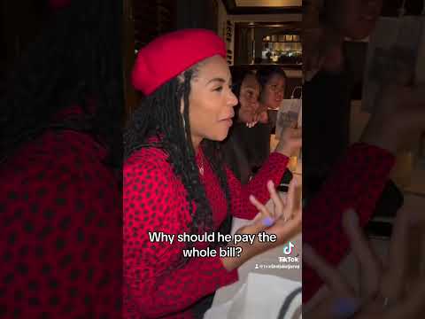 A $700 bill, a birthday, and some delusional women 😂 #birthdaydinner