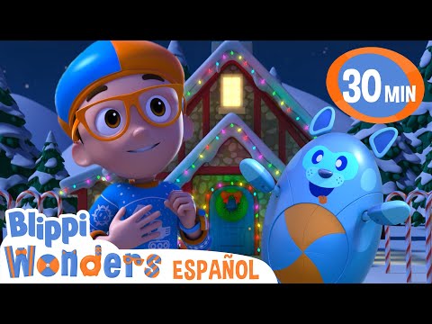 Blippi salva la Navidad 🎅| Caricaturas infantiles | Moonbug en Español - Blippi Wonders