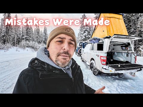 Snow Storm Almost RUINED My Adventure