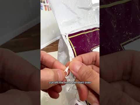 How to Unravel Rice Bag Strings.