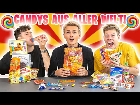 Wir testen Süßigkeiten aus aller Welt (MysteryBox) 🍬🍿 mit Joey's Jungle & CrispyRob