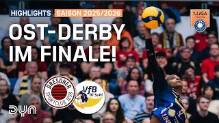 Dresden und Suhl gehen im 5-Satz-Krimi ans Limit! 🔥Playoffs | 1. Volleyball Bundesliga Frauen