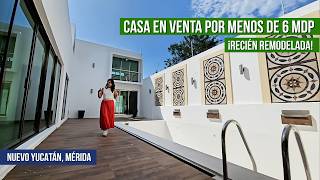 La CASA EN VENTA perfecta para vivir o poner tu negocio en Mérida | $5,950,000 MXN